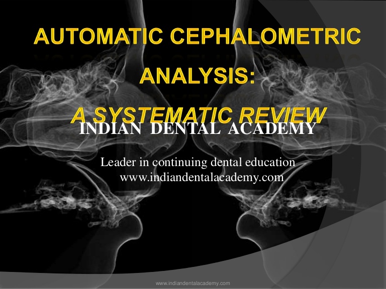 cephalometric analysis ppt